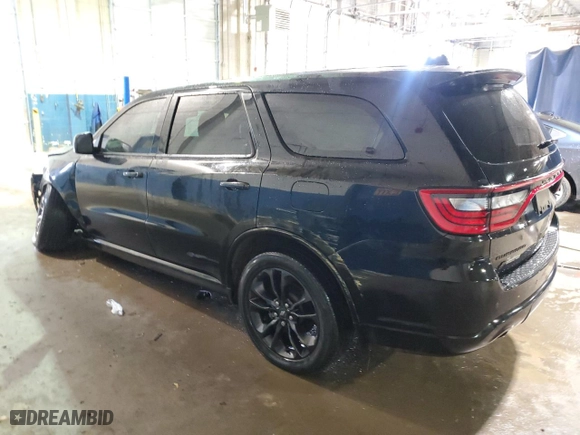 2022 Dodge Durango GT Plus with VIN 1C4RDJDG7NC185436, listed as a Copart auction lot 86258404 with 38,202 mi miles and Salvage Title. Bid and sale history available at carsss.com. Image 2.