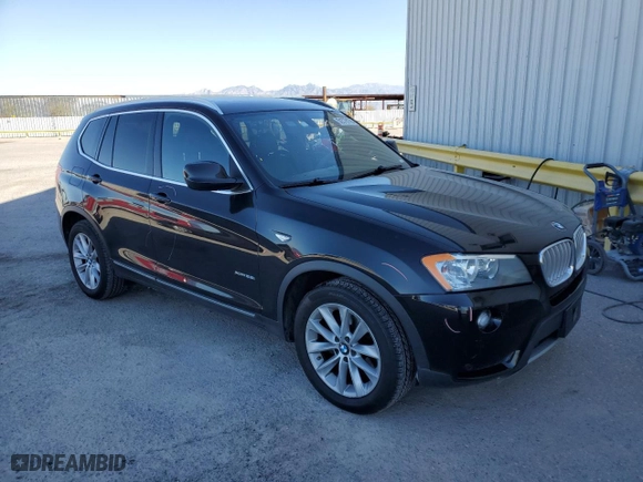 2013 BMW X3 xDrive28i with VIN 5UXWX9C54D0A25962, listed as a Copart auction lot 50578185 with 86,888 mi miles and Salvage Title. Bid and sale history available at carsss.com. Image 4.