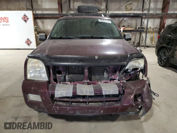 2008 Mercury Mountaineer Premier with VIN 4M2EU48878UJ15902, listed as a Copart auction lot 72962634 with 203,809 mi miles and Salvage Title. Bid and sale history available at carsss.com. Image 5.