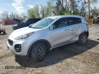 2017 Kia Sportage EX z VIN KNDPNCAC6H7166116, wystawiony jako Copart lot #52763655 z przebiegiem 114 549 mil mil oraz Szkoda całkowita • Salvage title. Historia ofert i sprzedaży dostępna na DreamBid. Obrazek 1.