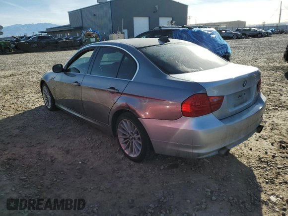 2010 BMW 3 Series 335i xDrive with VIN WBAPL3C57AA407952, listed as a Copart auction lot 85510004 with 128,631 mi miles and Salvage title. Bid and sale history available at DreamBid. Image 2.