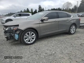 2018 Chevrolet Impala LT z VIN 2G1105S31J9176161, wystawiony jako Copart lot #54447865 z przebiegiem 115 107 mil mil oraz Szkoda całkowita • Salvage title. Historia ofert i sprzedaży dostępna na DreamBid. Obrazek 1.