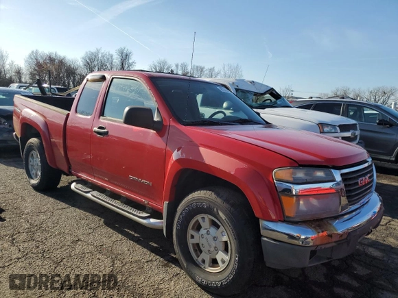 2004 GMC Canyon SLE Z71 with VIN 1GTDT196448163974, listed as a Copart auction lot 85228454 with 164,059 mi miles and Clean Title. Bid and sale history available at carsss.com. Image 4.