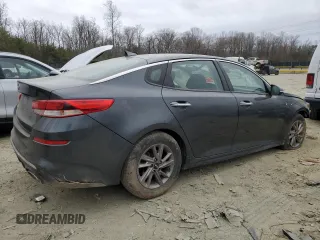 2020 Kia Optima LX with VIN 5XXGT4L32LG448231, listed as a Copart auction lot 47798745 with 84,178 mi miles and Salvage Title. Bid and sale history available at carsss.com. Image 3.