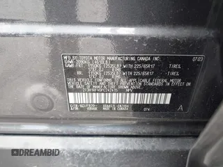 2023 Toyota RAV4 LE z VIN 2T3H1RFV0PC242415, wystawiony jako IAAI lot #42158883 z przebiegiem 11 413 mil mil oraz . Historia ofert i sprzedaży dostępna na DreamBid. Obrazek 9.