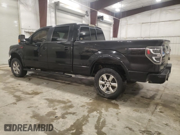 2013 Ford F-150 XL with VIN 1FTFW1ET4DFC27454, listed as a Copart auction lot 55113255 with 210,245 mi miles and Salvage Title. Bid and sale history available at carsss.com. Image 2.