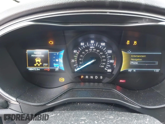 2019 Ford Fusion SE with VIN 3FA6P0HD0KR136232, listed as a IAAI auction lot 42015102 with 66,472 mi miles. Bid and sale history available at carsss.com. Image 7.