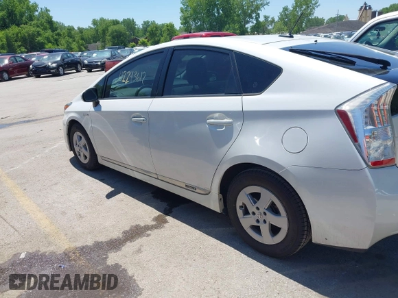 2011 Toyota Prius I with VIN JTDKN3DU4B5349158, listed as a IAAI auction lot 42243612 with 183,445 mi miles and . Bid and sale history available at DreamBid. Image 6.