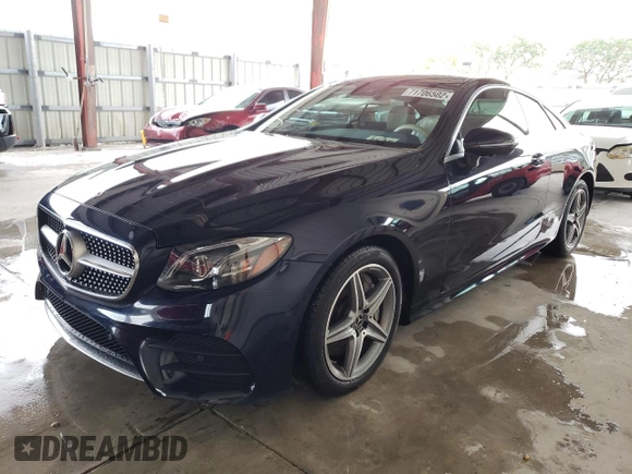 2019 Mercedes-Benz E-Class E 450 with VIN WDD1J6HB6KF080050, listed as a Copart auction lot 71706502 with 21,908 mi miles. Bid and sale history available at carsss.com. Image 1.