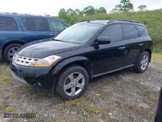 2004 Nissan Murano SL with VIN JN8AZ08T64W205211, listed as a IAAI auction lot 40541858 with 1 mi miles. Bid and sale history available at carsss.com. Image 2.