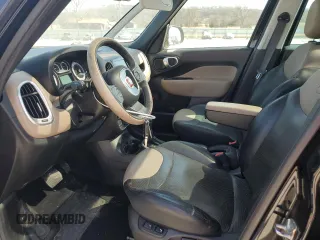 2017 FIAT 500L Lounge with VIN ZFBCFACH9HZ039487, listed as a Copart auction lot 47660685 with 101,074 mi miles and Salvage Title. Bid and sale history available at DreamBid. Image 7.