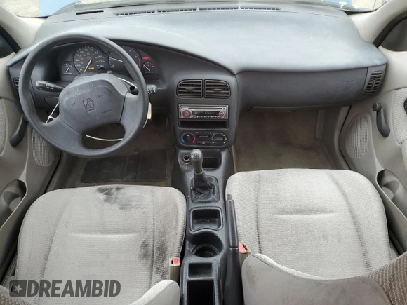 2002 Saturn SL with VIN 1G8ZF52872Z183427, listed as a Copart auction lot 42719665 with 154,393 mi miles and Salvage Title. Bid and sale history available at carsss.com. Image 8.