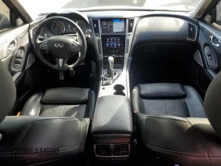 2017 Infiniti Q50 Red Sport 400 с VIN JN1FV7APXHM850726, выставлен на аукционе Copart как лот 45948565 с пробегом 115 835 миль миль и Списание • Salvage title. История ставок и продаж доступна на DreamBid. Изображение 8.