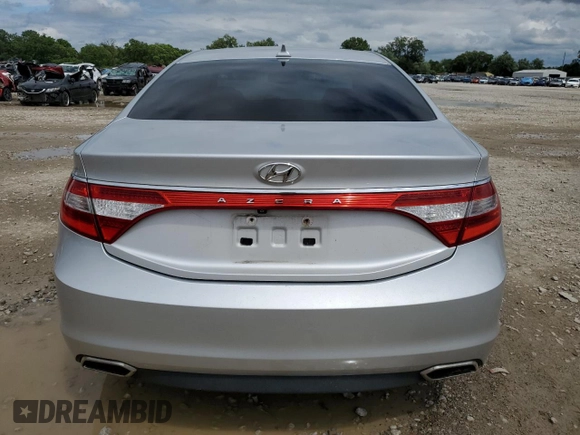 2015 Hyundai Azera with VIN KMHFG4JG9FA469367, listed as a Copart auction lot 61413525 with 136,608 mi miles and Salvage title. Bid and sale history available at DreamBid. Image 6.