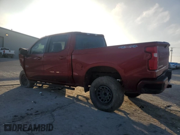 2021 Chevrolet Silverado 1500 RST with VIN 1GCUYEED8MZ409934, listed as a Copart auction lot 46626535 with 0 mi miles and Salvage Title. Bid and sale history available at carsss.com. Image 2.