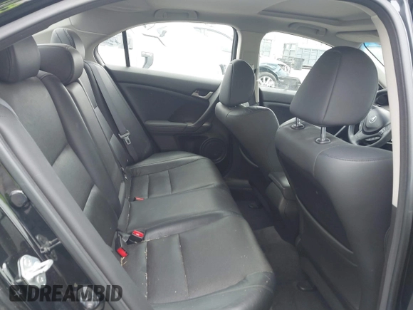 2010 Acura TSX with VIN JH4CU2F6XAC015242, listed as a IAAI auction lot 41735075 with 55,417 mi miles. Bid and sale history available at carsss.com. Image 8.