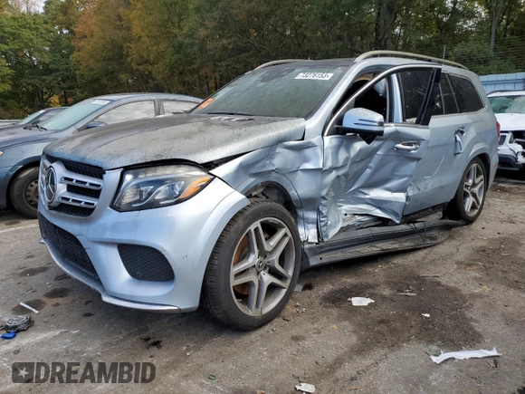 2018 Mercedes-Benz GLS with VIN 4JGDF7DE3JB026723, listed as a Copart auction lot 73276153 with 91,137 mi miles. Bid and sale history available at carsss.com. Image 1.