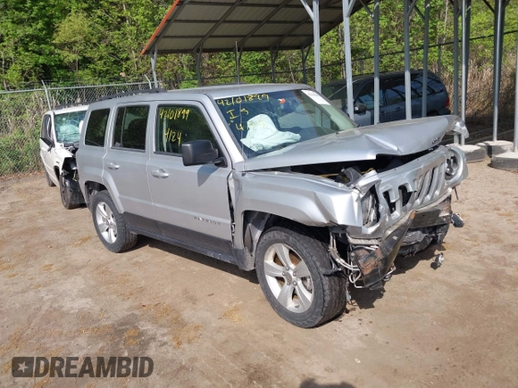 2013 Jeep Patriot Sport с VIN 1C4NJRBB8DD279704, выставлен на аукционе IAAI как лот 42101899 с пробегом 130 439 миль миль и . История ставок и продаж доступна на DreamBid. Изображение 1.