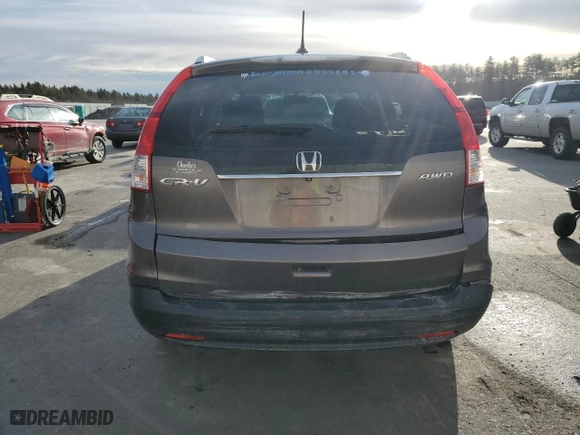 2014 Honda CR-V EX-L with VIN 2HKRM4H75EH691346, listed as a Copart auction lot 48973515 with 199,517 mi miles and Salvage Title. Bid and sale history available at carsss.com. Image 6.