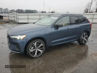 2023 Volvo XC60 Recharge Plug-In Hybrid Ultimate Dark Theme with VIN YV4H60DX3P1389100, listed as a Copart auction lot 89366805 with 17,379 mi miles and Salvage Title. Bid and sale history available at carsss.com. Image 1.