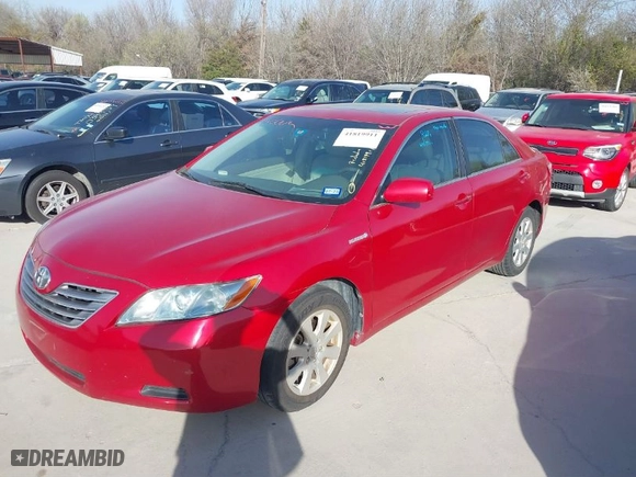 2009 Toyota Camry Hybrid with VIN 4T1BB46KX9U108209, listed as a IAAI auction lot 41819911 with 163,714 mi miles. Bid and sale history available at carsss.com. Image 2.