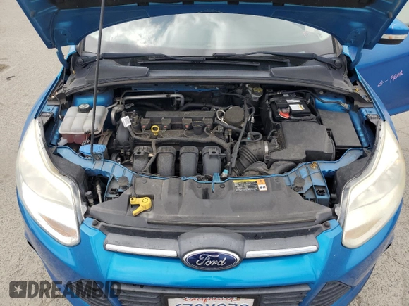 2013 Ford Focus SE with VIN 1FADP3F24DL264694, listed as a Copart auction lot 54161495 with 158,732 mi miles and Salvage Title. Bid and sale history available at carsss.com. Image 11.