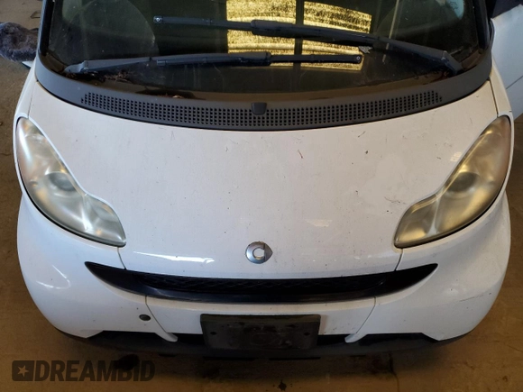 2008 Smart fortwo Pure with VIN WMEEJ31X68K171434, listed as a Copart auction lot 46729615 with 36,305 mi miles and Clean title. Bid and sale history available at DreamBid. Image 11.