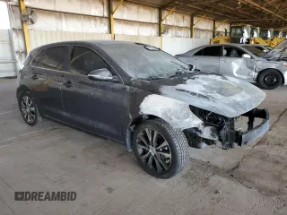 2018 Hyundai Elantra GT with VIN KMHH35LE5JU067620, listed as a Copart auction lot 72066304 with 0 mi miles and Salvage Title. Bid and sale history available at carsss.com. Image 4.