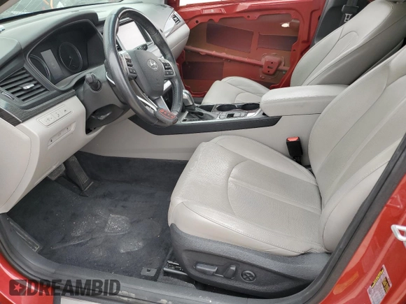 2019 Hyundai Sonata SEL with VIN 5NPE34AF4KH805464, listed as a Copart auction lot 50806735 with 73,112 mi miles and Salvage Title. Bid and sale history available at DreamBid. Image 7.
