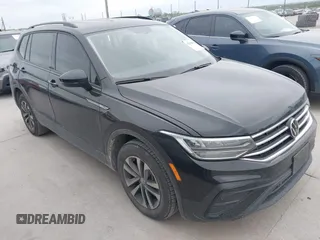 2023 Volkswagen Tiguan S with VIN 3VVRB7AX4PM046851, listed as a IAAI auction lot 42039811 with 44,985 mi miles and . Bid and sale history available at DreamBid. Image 1.