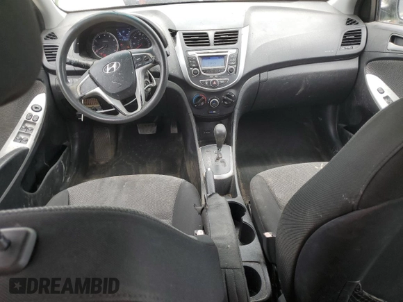 2013 Hyundai Accent GS with VIN KMHCT5AE6DU083617, listed as a Copart auction lot 58719915 with 157,502 mi miles and Clean title. Bid and sale history available at DreamBid. Image 8.