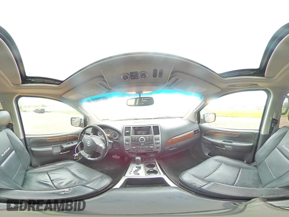 2012 Nissan Armada Platinum z VIN 5N1AA0NC9CN609112, wystawiony jako Copart lot #57202215 z przebiegiem 176 037 mil mil oraz Szkody całkowita. Historia ofert i sprzedaży dostępna na DreamBid. Obrazek 15.