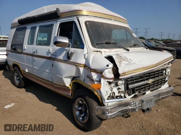 1992 Chevrolet Chevy Van с VIN 2GBEG25K3N4117707, выставлен на аукционе Copart как лот 67318524 с пробегом 181 994 миль миль и Списание • Salvage title. История ставок и продаж доступна на DreamBid. Изображение 4.