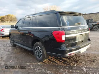 2024 Ford Expedition Max XLT with VIN 1FMJK1H80REA23644, listed as a IAAI auction lot 41113542 with 26,360 mi miles and . Bid and sale history available at DreamBid. Image 3.