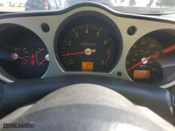 2004 Nissan 350Z Enthusiast with VIN JN1AZ36A44T004099, listed as a Copart auction lot 46956235 with NaN miles and Salvage Title. Bid and sale history available at carsss.com. Image 9.