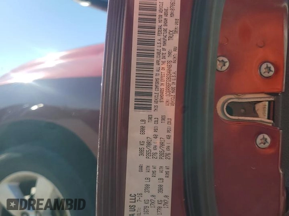 2016 Ram 1500 Tradesman z VIN 1C6RR6FG9GS404876, wystawiony jako Copart lot #76869274 z przebiegiem 235 817 mil mil oraz Szkoda całkowita • Salvage title. Historia ofert i sprzedaży dostępna na DreamBid. Obrazek 12.