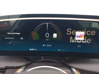 2023 Lucid Air Touring with VIN 50EA1TEAXPA004884, listed as a IAAI auction lot 41465547 with 18,051 mi miles. Bid and sale history available at carsss.com. Image 7.