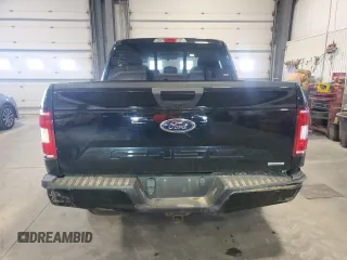 2018 Ford F-150 XL with VIN 1FTEW1EP1JFC00903, listed as a Copart auction lot 52090235 with 83,644 mi miles and Salvage Title. Bid and sale history available at carsss.com. Image 6.