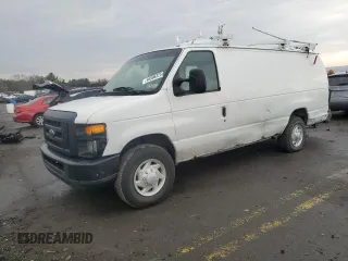 2011 Ford Econoline Cargo Commercial with VIN 1FTSS3ELXBDA21411, listed as a Copart auction lot 46906325 with Not Provided miles and Salvage Title. Bid and sale history available at carsss.com. Image 1.