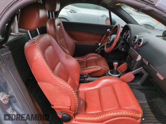 2005 Audi TT with VIN TRUUT28N951011316, listed as a Copart auction lot 51830155 with 149,395 mi miles and Salvage Title. Bid and sale history available at carsss.com. Image 10.