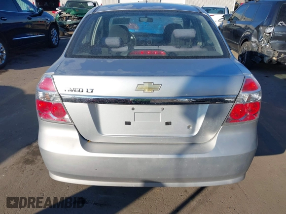 2009 Chevrolet Aveo 1LT with VIN KL1TD56EX9B374755, listed as a IAAI auction lot 41334901 with 105,967 mi miles and . Bid and sale history available at DreamBid. Image 16.