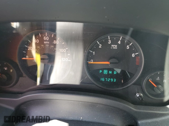 2012 Jeep Compass Sport with VIN 1C4NJCBA0CD556901, listed as a Copart auction lot 48791735 with 167,293 mi miles and Salvage Title. Bid and sale history available at carsss.com. Image 9.
