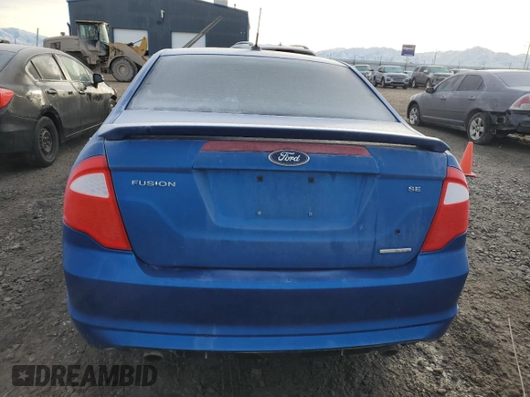 2011 Ford Fusion SE with VIN 3FAHP0HGXBR172822, listed as a Copart auction lot 46073085 with 189,336 mi miles and Clean Title. Bid and sale history available at carsss.com. Image 6.