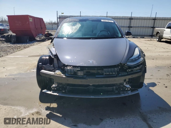 2020 Tesla Model 3 Long Range with VIN 5YJ3E1EBXLF668795, listed as a Copart auction lot 49913515 with 82,962 mi miles and Salvage Title. Bid and sale history available at DreamBid. Image 5.