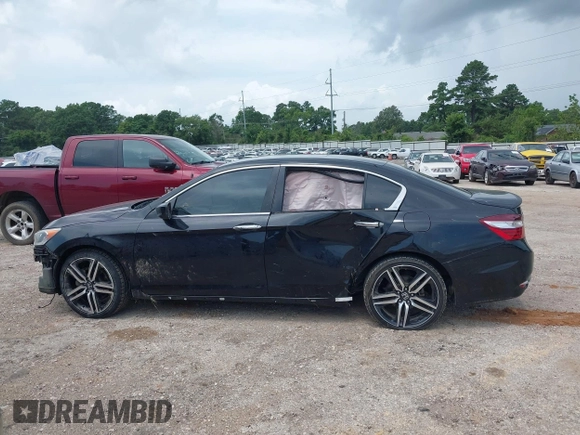 2016 Honda Accord Sport with VIN 1HGCR2F52GA243672, listed as a IAAI auction lot 42525224 with 240,818 mi miles and . Bid and sale history available at DreamBid. Image 14.