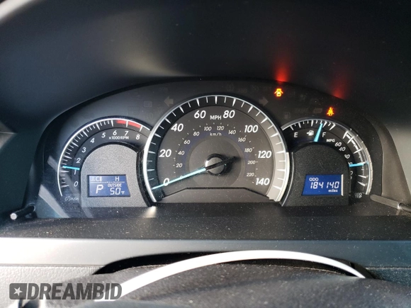 2014 Toyota Camry SE with VIN 4T1BK1FK7EU549529, listed as a Copart auction lot 44397935 with 184,140 mi miles and Salvage Title. Bid and sale history available at carsss.com. Image 9.