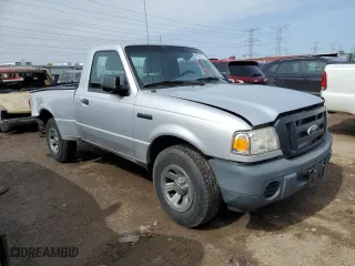 2010 Ford Ranger XL with VIN 1FTKR1AD4APA55016, listed as a Copart auction lot 50077275 with 202,692 mi miles and Salvage Title. Bid and sale history available at carsss.com. Image 4.