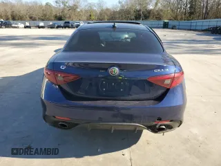 2017 Alfa Romeo Giulia with VIN ZARFAEDN8H7550758, listed as a Copart auction lot 42687635 with Not provided miles and Salvage title. Bid and sale history available at DreamBid. Image 6.