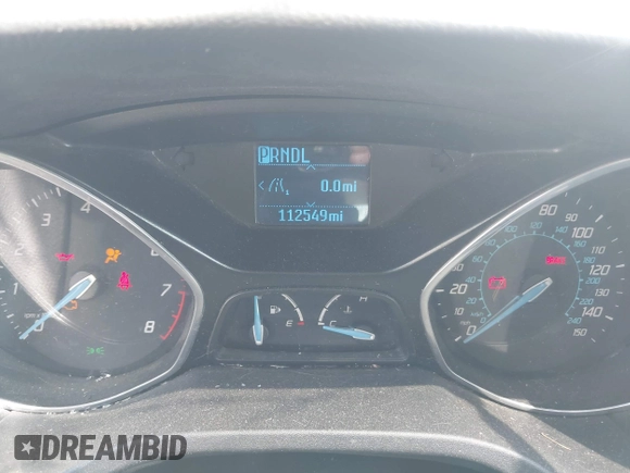 2012 Ford Focus SE with VIN 1FAHP3F2XCL217086, listed as a IAAI auction lot 42072717 with 112,549 mi miles. Bid and sale history available at carsss.com. Image 7.