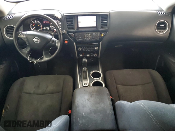 2015 Nissan Pathfinder Platinum with VIN 5N1AR2MM4FC664663, listed as a Copart auction lot 62366335 with 191,240 mi miles and Salvage title. Bid and sale history available at DreamBid. Image 8.